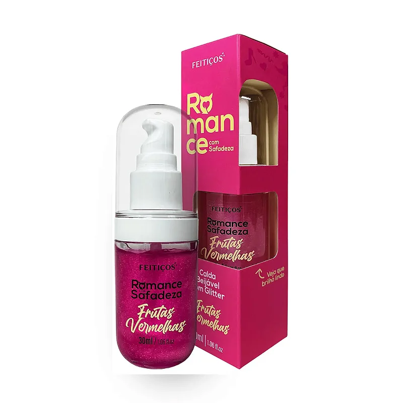 GEL EXCITANTE ROMANCE COM SAFADEZA FRUTAS VERMELHAS 30ml