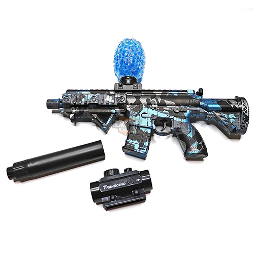 RIFLE AKM ELÉTRICO DE BOLINHAS DE GEL ORBEEZ (AZUL) - BRAVUS AIRSOFT - A  MELHOR LOJA DO ABC