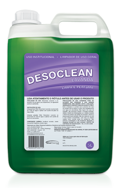 Limpador Multiuso Desoclean 5L Lavanda