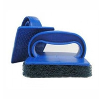 Suporte Fibra Manual Plastico Azul