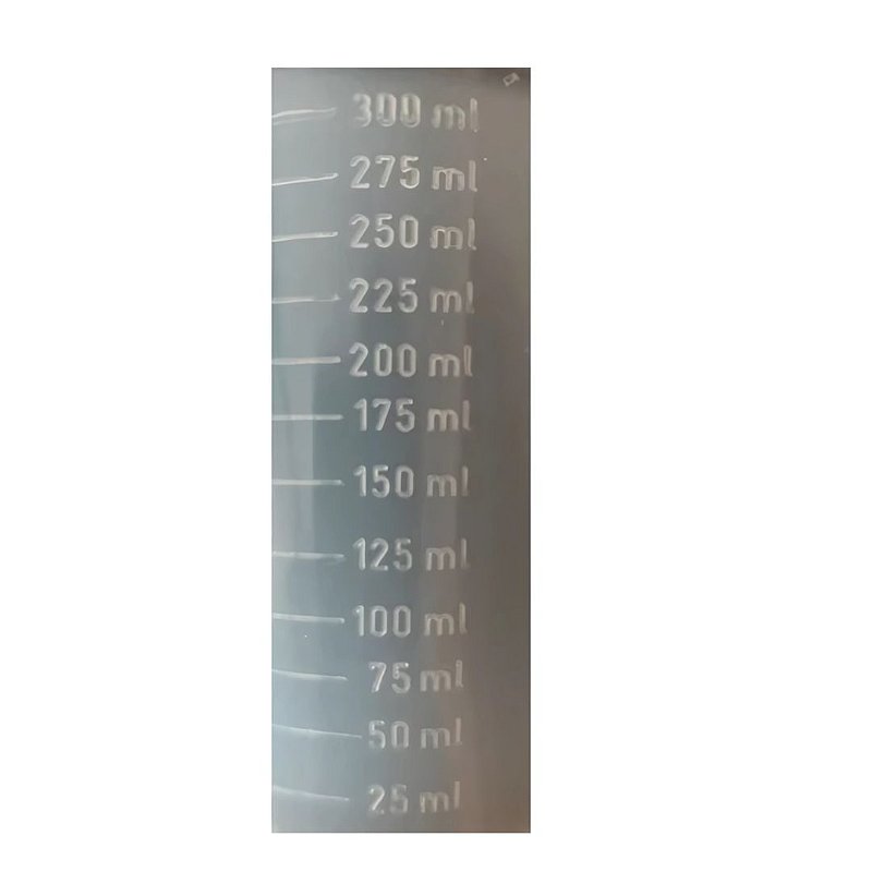 Copo Becker Dosador Graduado PP 300 ml