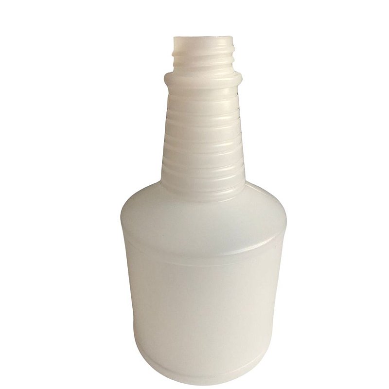Kit com 10 Frascos p/ Pulverizador PEAD 500 ml Sem Gatilho