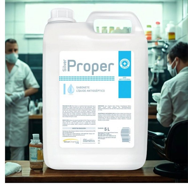Silver Proper Sabonete Líquido Antisséptico 5L