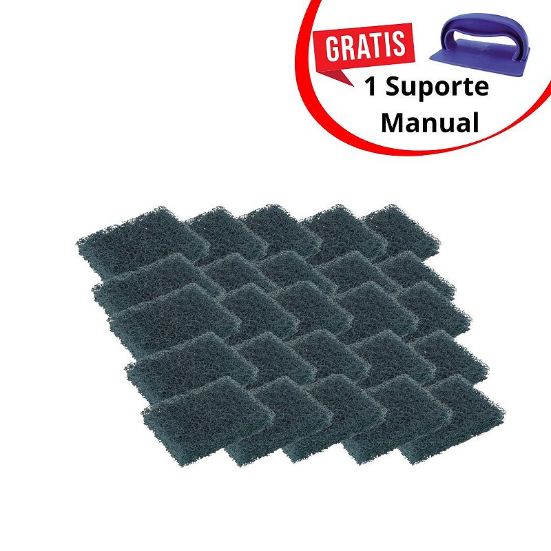 Kit 25 Fibras Ultra Pesada 3M Tinindo 125x87 mm Ganhe 1 Suporte Manual