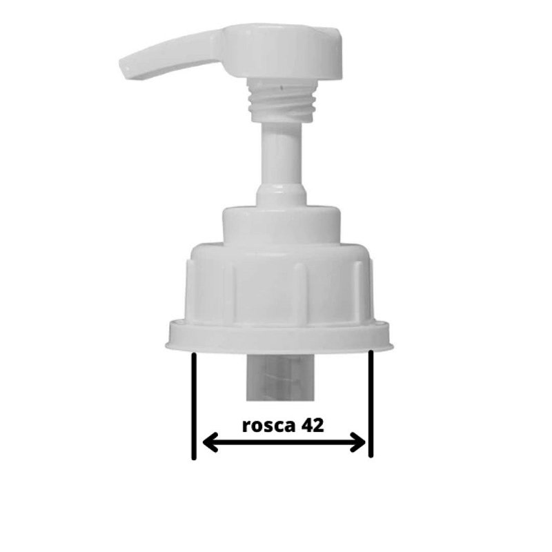 Kit 3 Válvula Pump para Galão 5 Litros