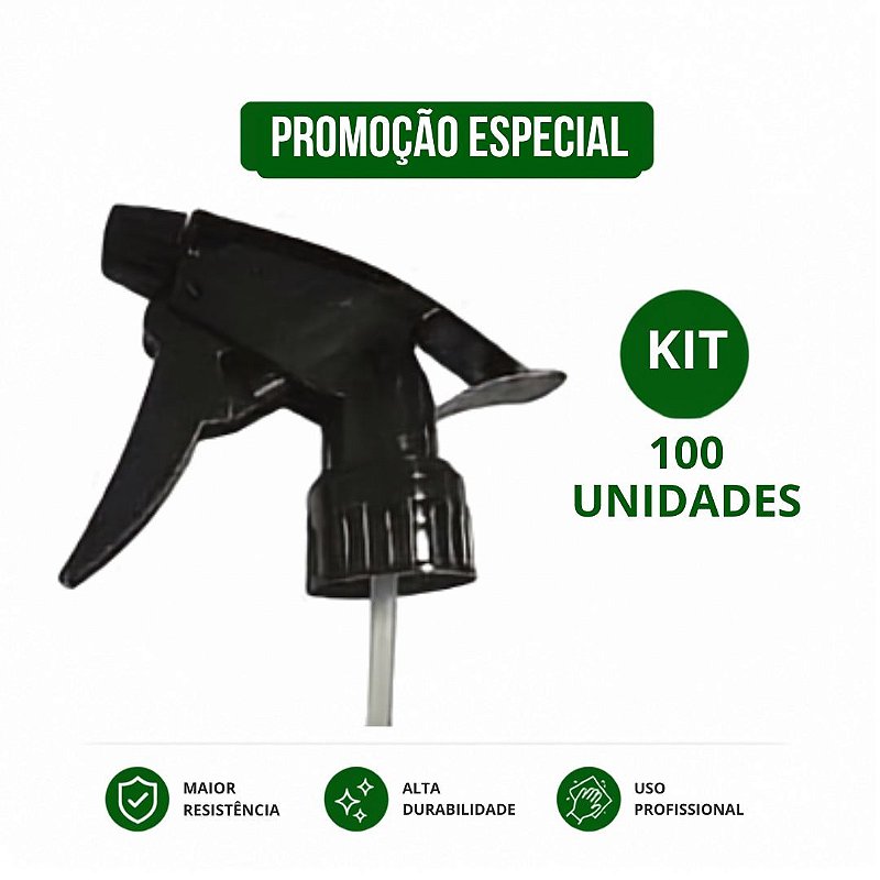 Kit 100 Válvula Gatilho Power Jet 28/410