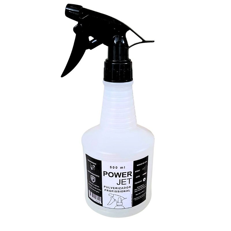 Kit 10 Pulverizadores Power Jet 500ml