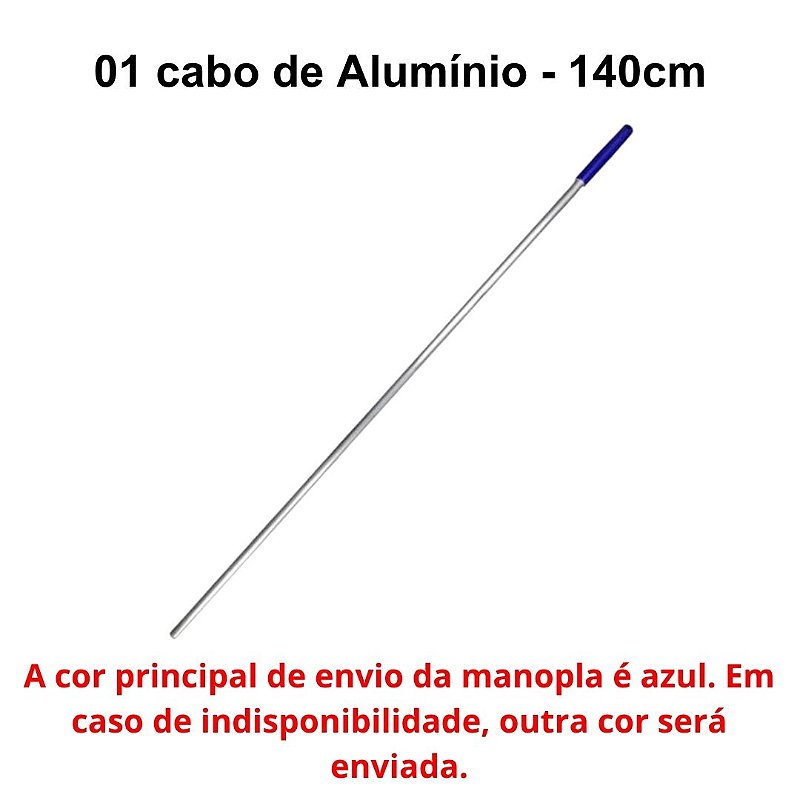 MopÚmido com Cinta Completo com Cabo Alumínio 1,40m + Garra Euro