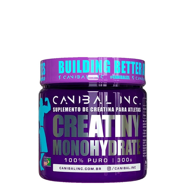 CREATINY MONOHYDRATE ( 300G ) CANIBAL INC Bionutrition Suplementos