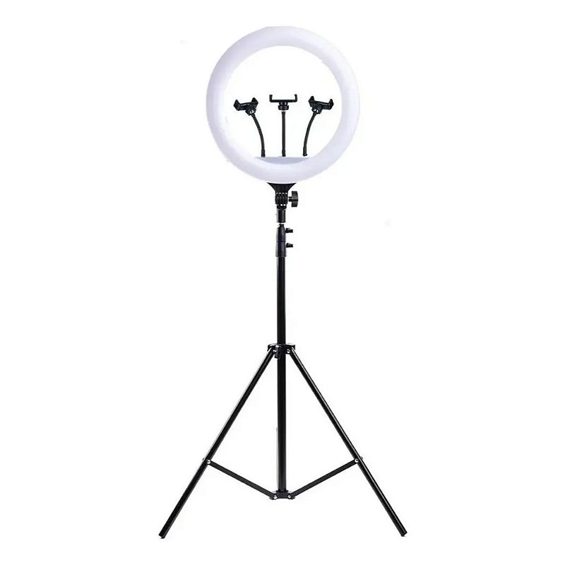 Ring Light 14 Polegadas LUMINARIA DE LED (RING LIGHT) - 14 POLEGADAS MLG-109W - Gimix