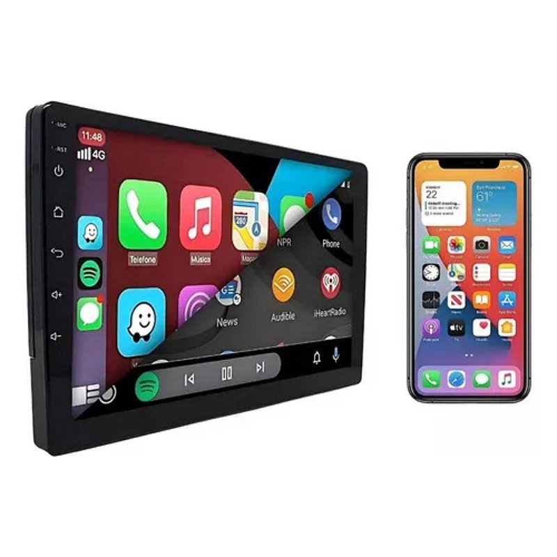 SOM AUTOMOTIVO MP5 PLAYER 2DIN TELA DE 7 ENTRADAS USB E CARTAO DE