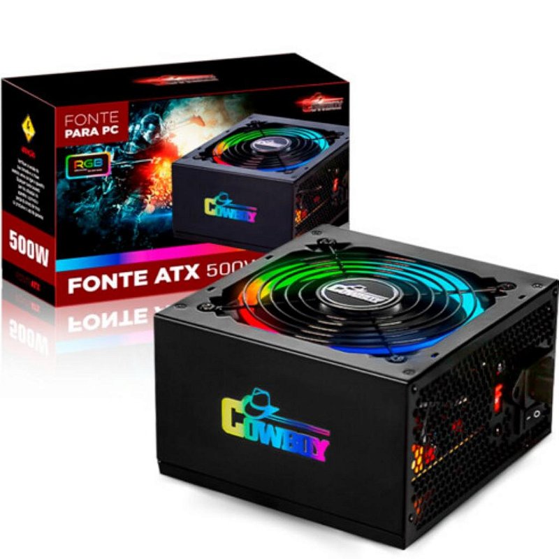FONTE DE ALIMENTACAO KP-534RGB 500W - Gimix