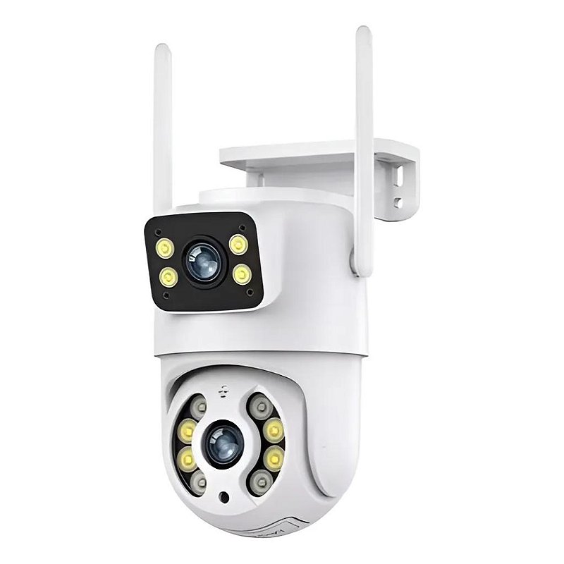 Câmera IP Externa Wi-Fi Giratória 360 Full HD 1080p 40-A8I - Gimix