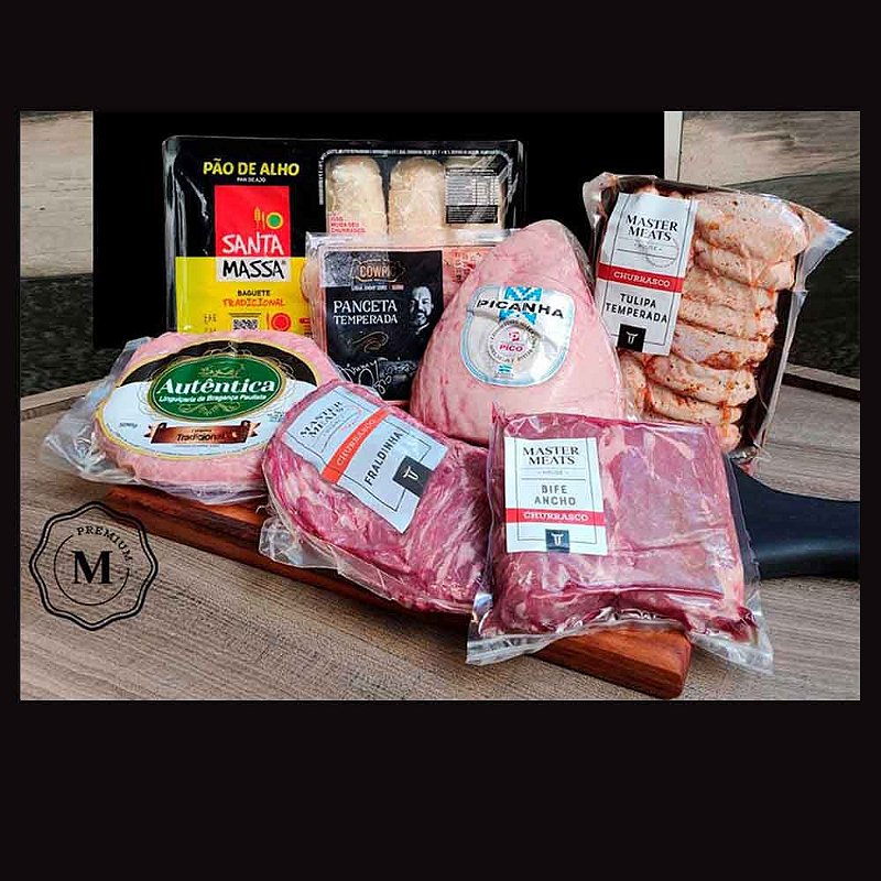 KIT CHURRASCO AMIGOS REUNIDOS MASTER MEATS HOUSE Master Meats House