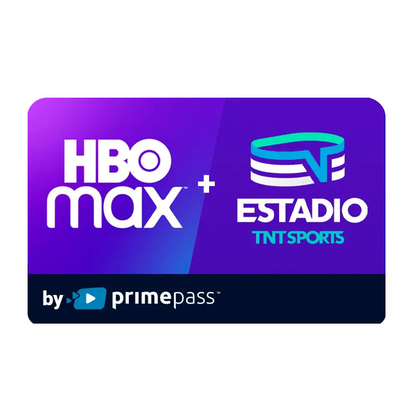 Combo HBO Max + Estádio TNT Sports - Envio Digital - Gift Card Online