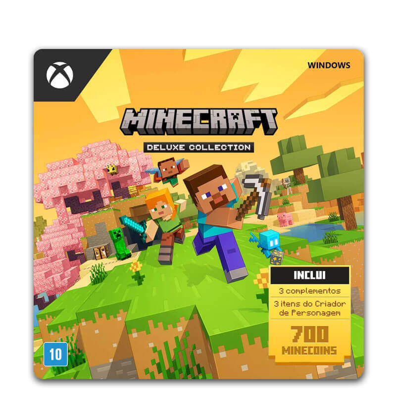 Minecraft: Deluxe Collection 2 Windows no Pix Envio Imediato - Comprar ...