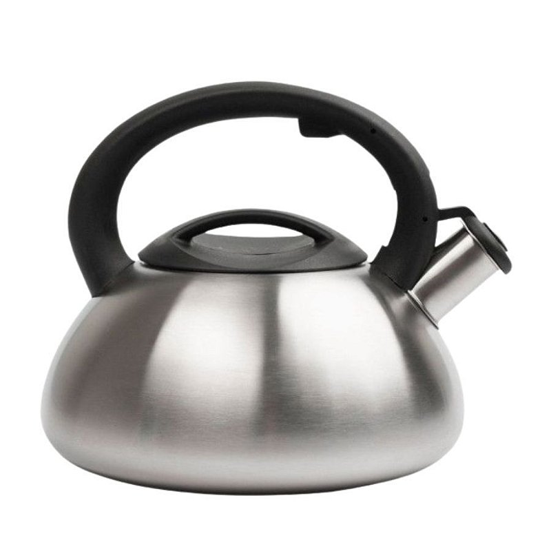 Chaleira Inox Apito 3 Litros Fogo Fogão Chá Água Café Casa