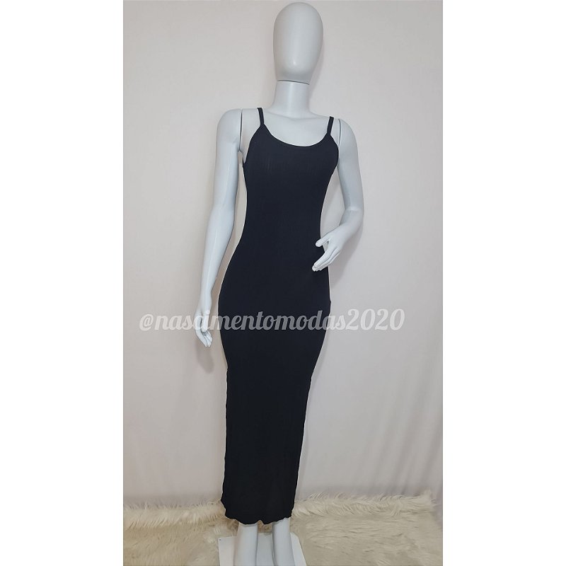 Vestido Alcinha Longo