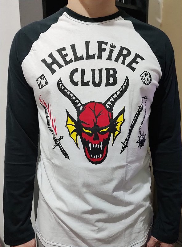 Camiseta Strange Things Hellfire club