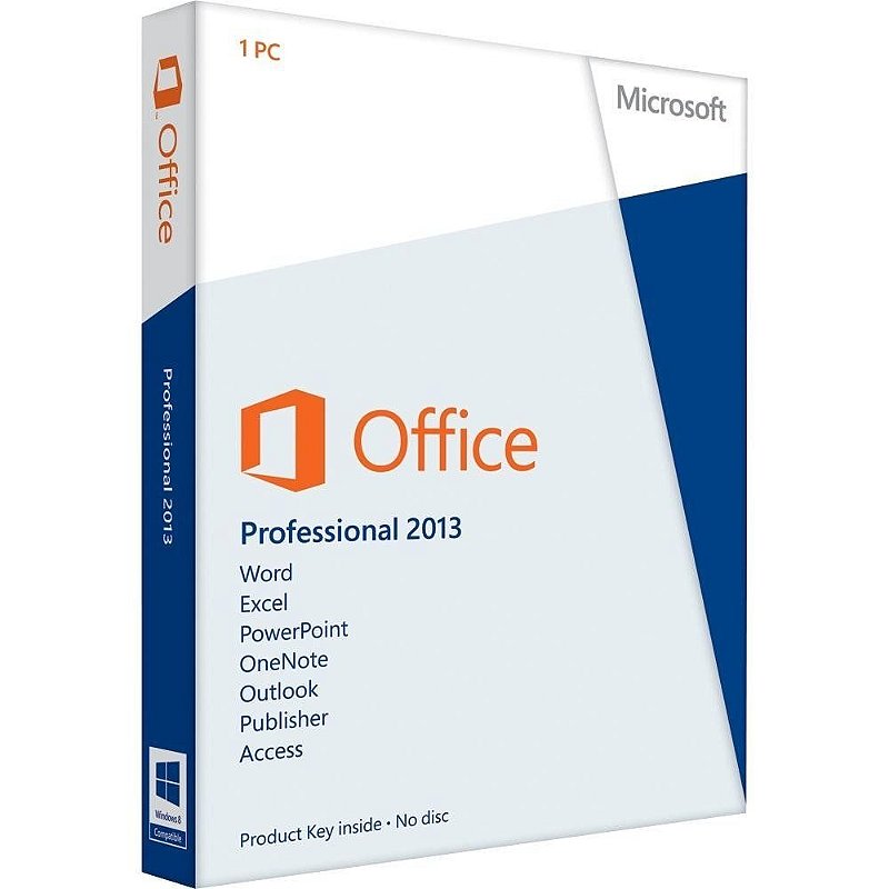 MICROSOFT OFFICE 2013 PROFESSIONAL OEM - Codex Informática
