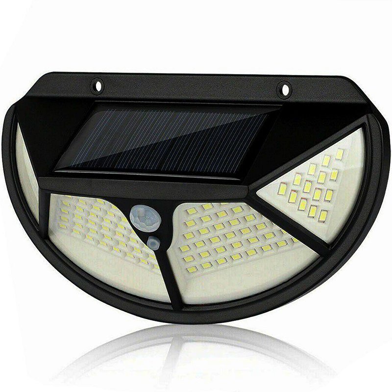 Luminária Solar 25w Externa 102 Leds Automática 82931 Arco Iris Led