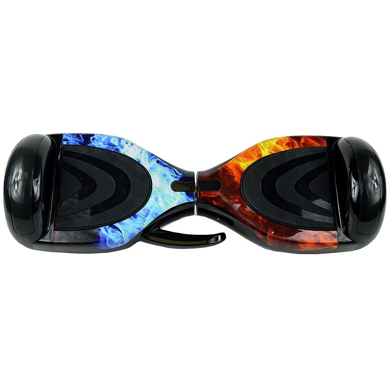 Led Hoverboard 6,5 Skate Elétrico Bluetooth Hover Board 6,5 Cor Fogo e Água  no Shoptime