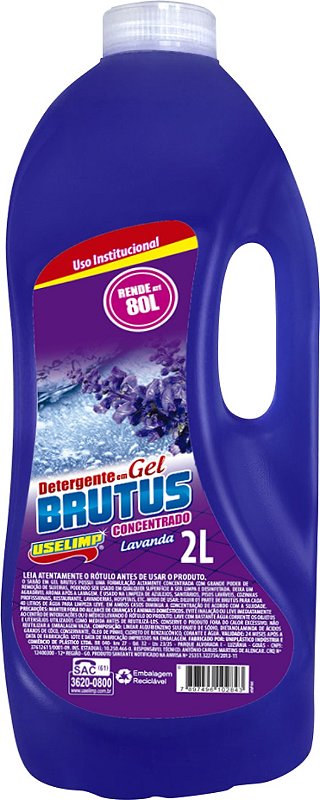 Brutus Det. Gelat. Lavanda 1X40 6X2L