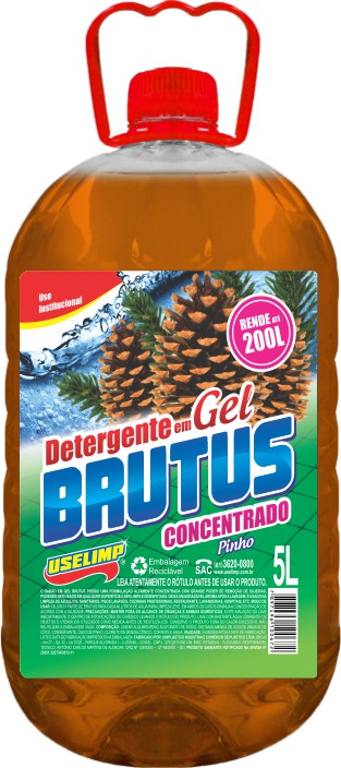 Brutus Det. Gelat. Pinho 1X40 6X2L