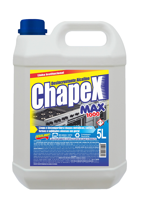 Chapex Limpa Chapa Profissional 1X5 3X5L