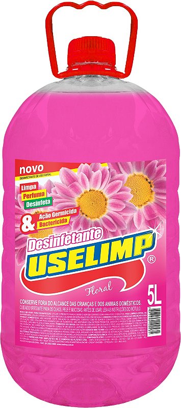 Desinfetante USELIMP Floral Pet 4X5L