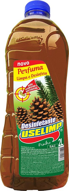 Desinfetante USELIMP Pinho 6X2L