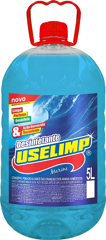 Desinfetante USELIMP Talco Pet 4X5L