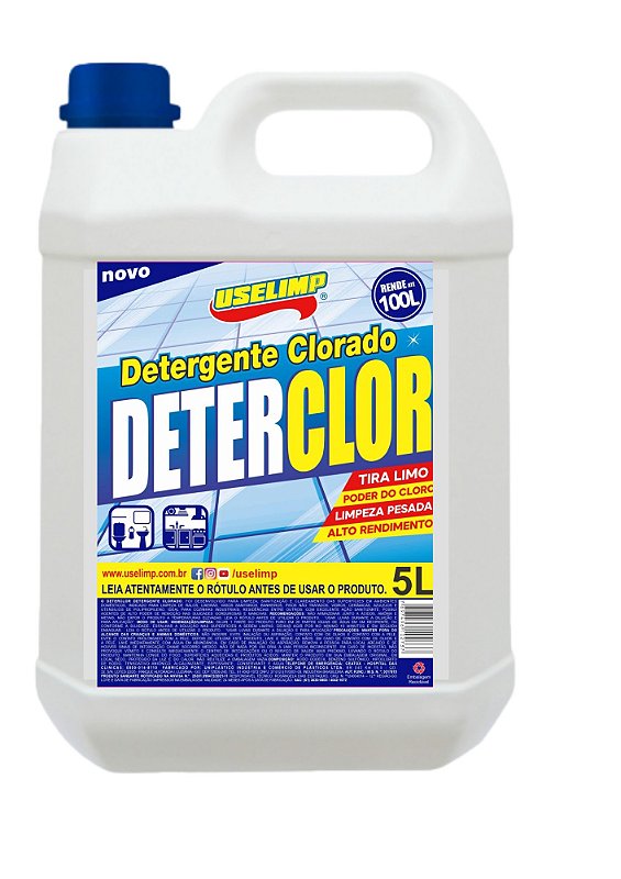 Deterclor Prime Det. Clorado Bacte. 3X5L
