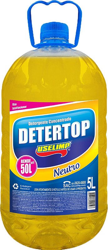 Detertop Detergente Neutro 1X10 Pet 4X5L