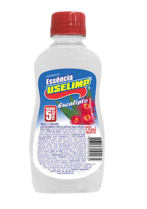 Essencia USELIMP Eucalipto 12X120ML