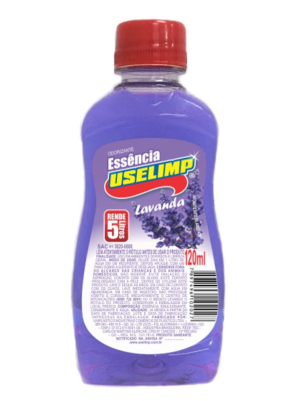 Essencia USELIMP Lavanda 12X120ML