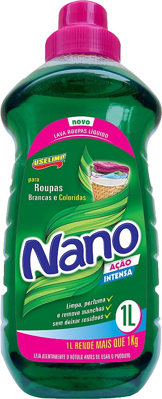 Lava Roupas Liquido NANO 12X1L