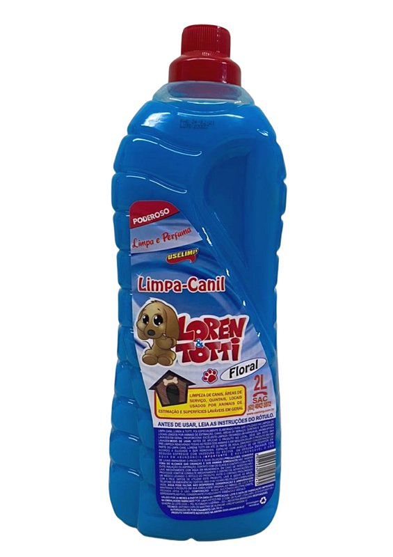 Limpa Canil LOREN & TOTTI Floral 6X2L