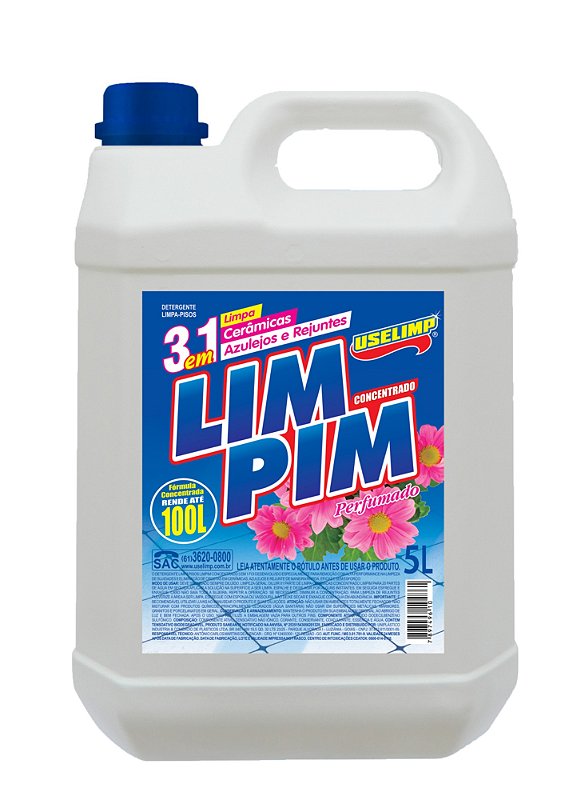 Limpa Ceramica LIMPIM 3 EM 1 3X5L
