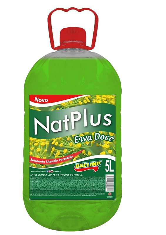 Nat Plus Lavanda Sab. Liq. 1X4 4X5L