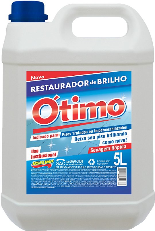 Otimo Plus Limpador P/ Pisos Imperm. 3X5L