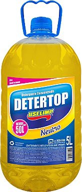 Detertop Detergente Neutro Pet 5L