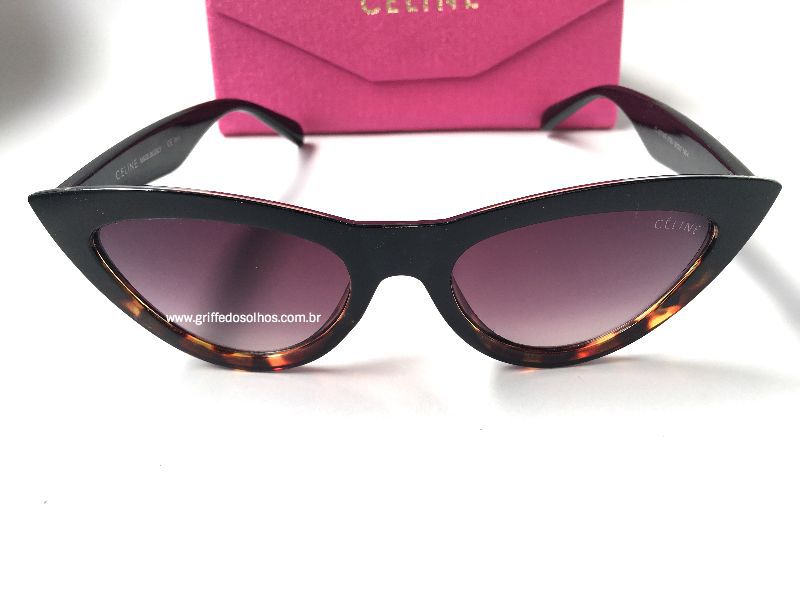 Cat Eye Céline Paris - Óculos de Sol Gatinho/ Mesclado - Griffe dos Olhos |  Replicas Óculos de Sol e Armação