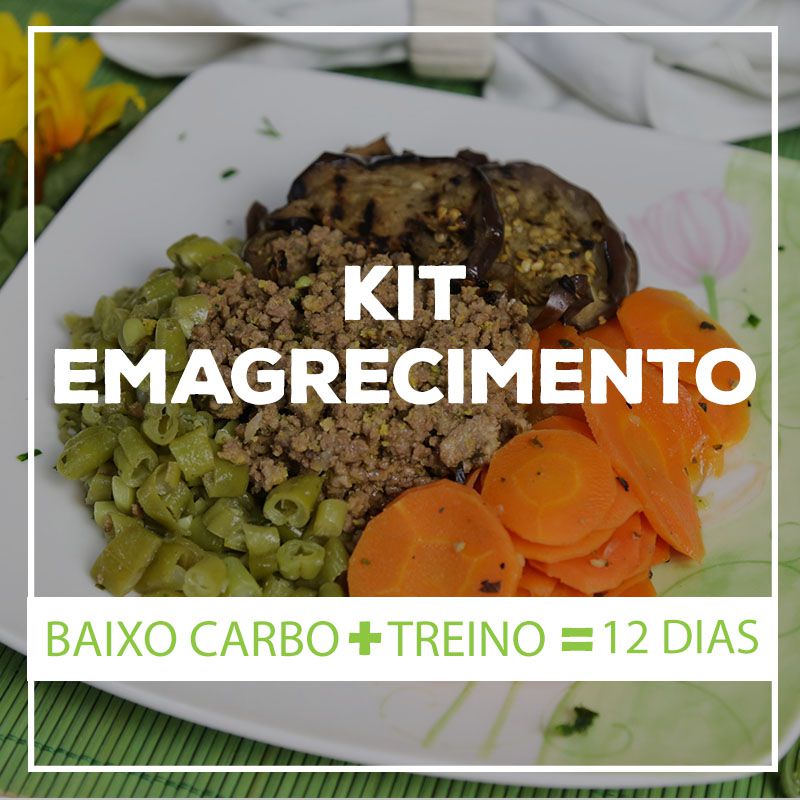 KIT EMAGRECIMENTO 12 Dias - 24 Marmitas Saudáveis