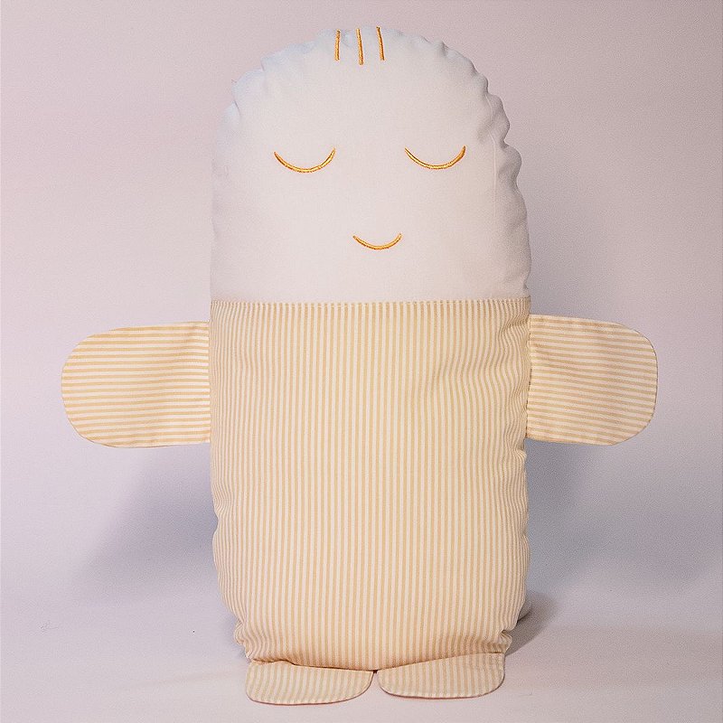 Soninho Bebê bege Azul poá Atelier