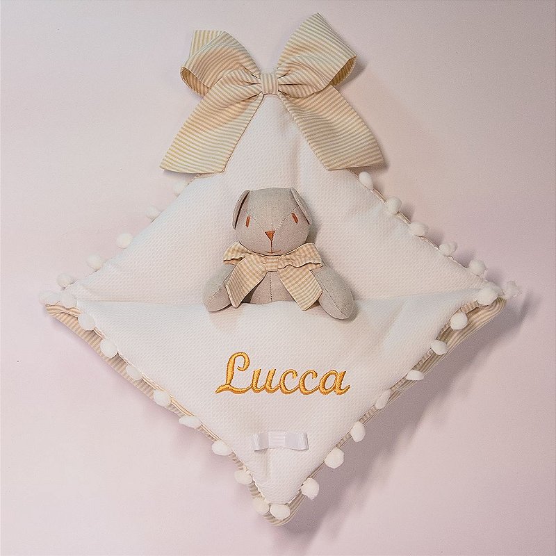 Enfeite Maternidade Personalizado – Ursinho Bege