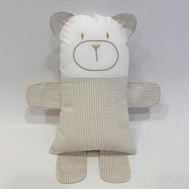 Soninho bebê urso bege