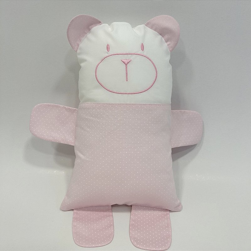 Soninho bebê urso rosa