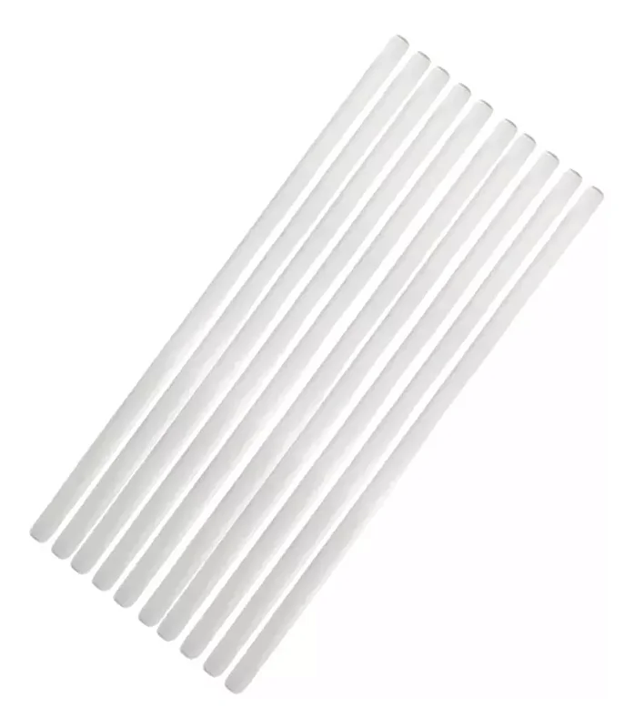 KIT 10 Bastão Agitador de Vidro  5x300