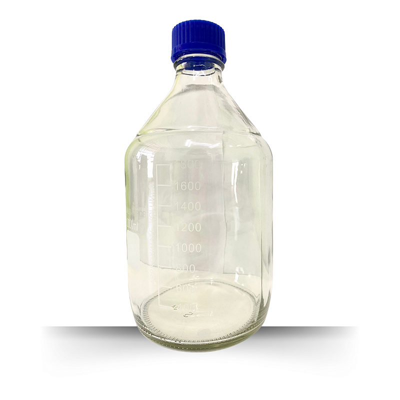 FRASCO REAGENTE, BORO 3.3, 2000ML GRAD, TAMPA ROSCA AZUL